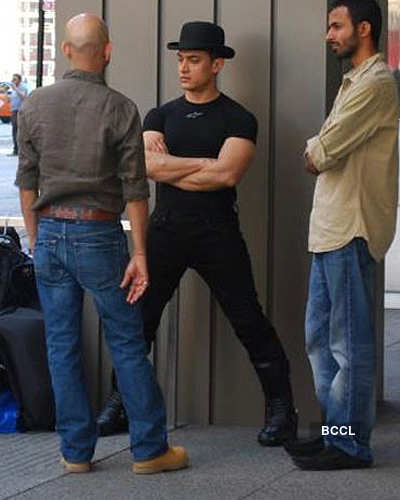 Dhoom 3: On the sets
