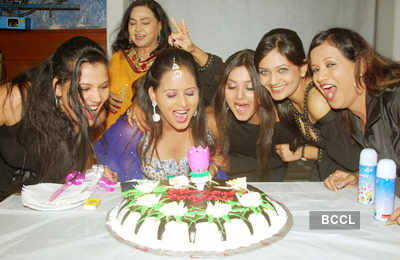 Sangeeta Tiwari's b'day party