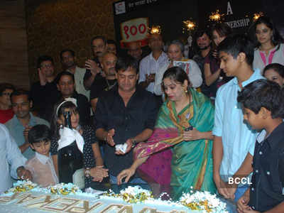 Mahesh Manjrekar During His Birthday Bash, Held At Blue Sea, Mumbai On ...