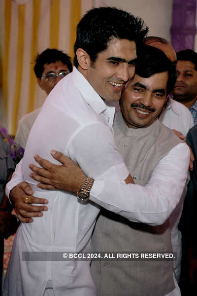 Shahnawaz Hussain's Eid party