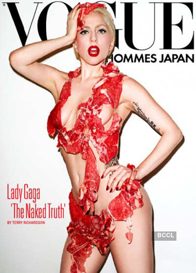 Gaga goes nude for a stunning shoot