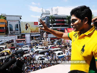 Allu Arjun @ film promotion