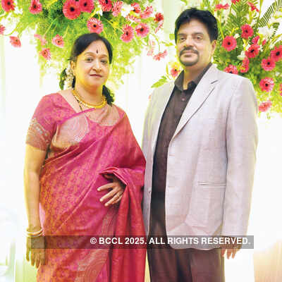Vidya & Arunraj's reception bash