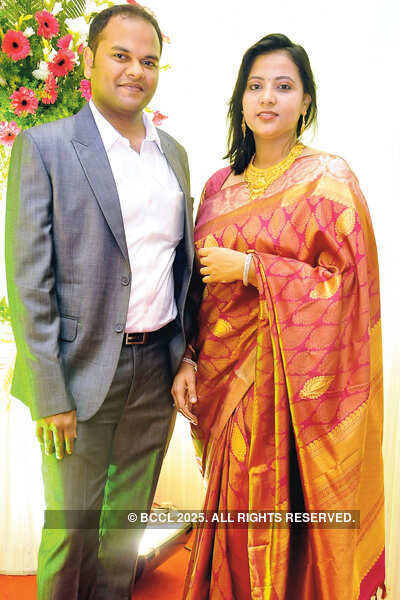 Vidya & Arunraj's reception bash