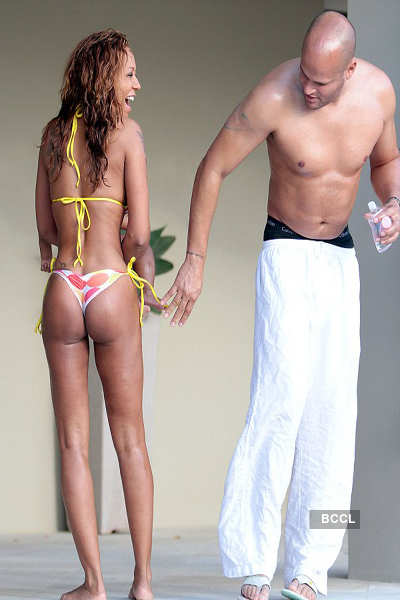 Mel B's passionate display with hubby