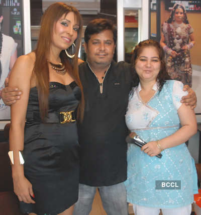 Pooja visits Radiance Spa & Salon