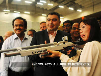 Mary, Gagan @ Gun for Glory Shooting