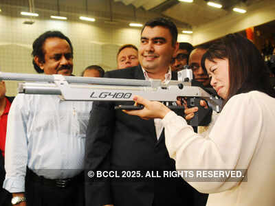 Mary, Gagan @ Gun for Glory Shooting