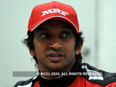 Narain Karthikeyan @ Buddh International Circuit