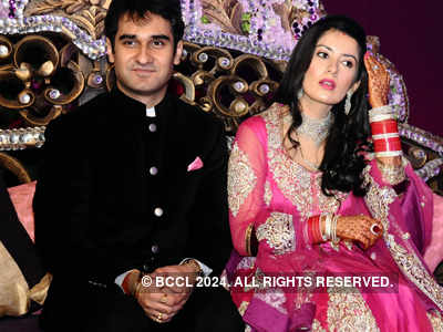 Riya & Varun's wedding reception
