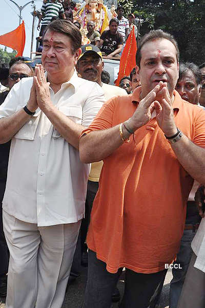 Ganpati visarjan @ RK Studio