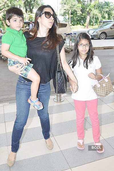 Saif-Kareena leave for Pataudi