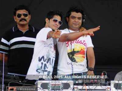 Rain dance at Bishop Cotton School