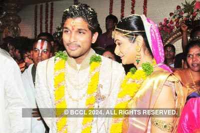 Allu Arjun & Sneha's wedding