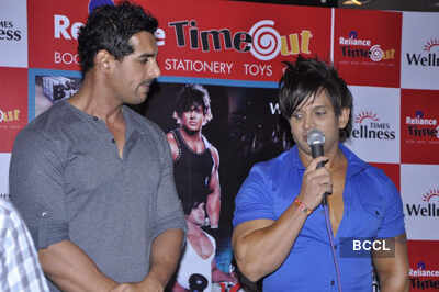 John launches Yash Birla's fitness DVD