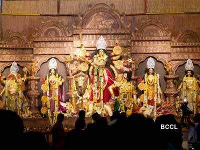Durga Puja celebration in Delhi