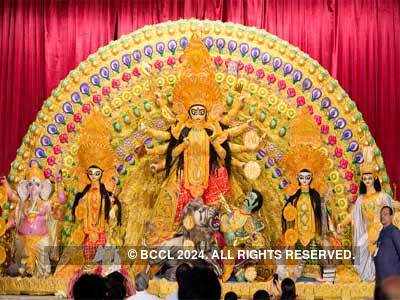Durga Puja celebration in Delhi