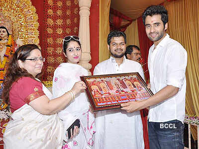 Celebs @ DN Nagar Durga Puja