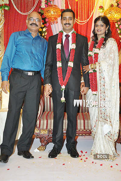 Uday Kiran-Visheeta's wedding reception 