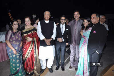 Pahlaj Nihalani's son's wedding reception
