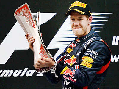 Vettel wins Indian Grand Prix