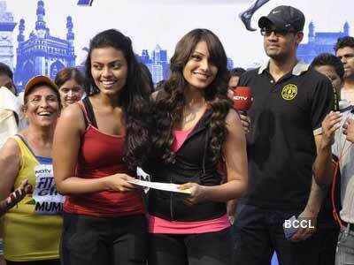 Bipasha Basu at a fitness event