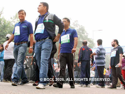 Delhiites out for a walk