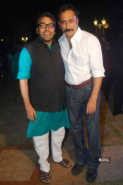 Ashutosh Rana's b'day party