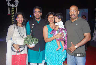 Renuka Shahane During Husband Ashutosh Rana's B'day Bash, Held At The ...