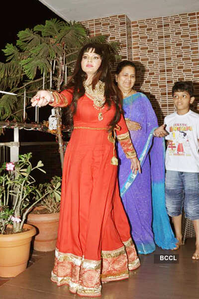 Rakhi Sawant celebrates Diwali