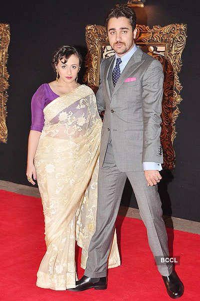 Imran Khan with wife Avantika during the premiere of Jab Tak Hai Jaan ...