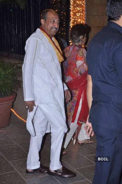 Celebs at Big B's Diwali party