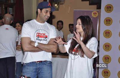 Abhi-Ash @ 'Magic Bus' event