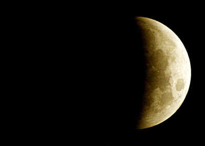 Earth during eclipse