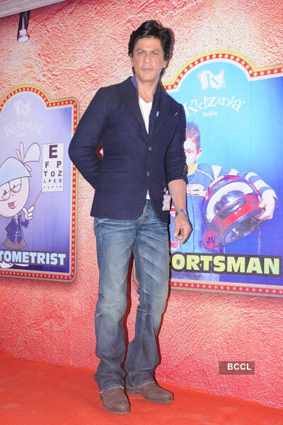 SRK @ 'KidZania' press meet