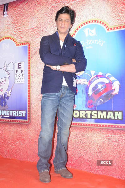 SRK @ 'KidZania' press meet
