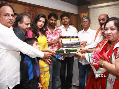 Vijay's new film pooja ceremony