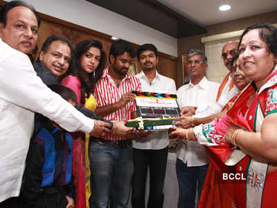 Vijay's new film pooja ceremony
