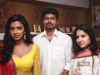 Vijay's new film pooja ceremony