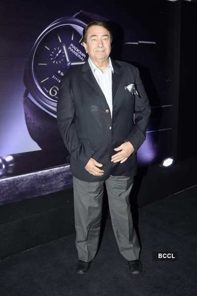 Randhir Kapoor during the launch of Panerai watches held at