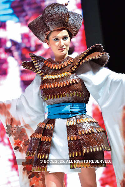 A chocolatey fashion show!