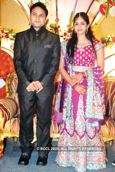 Jyothi Krishna & Aishwarya's reception