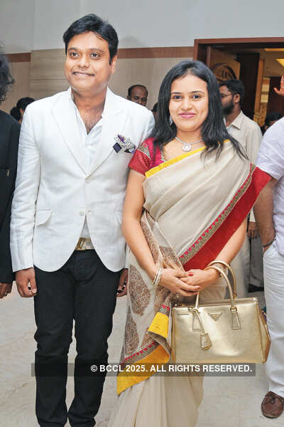 Saravanan and Sharon's reception