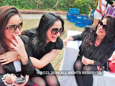 Sun and shades in winter afternoon