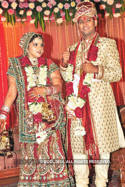 Shikha and Archiit's wedding ceremony