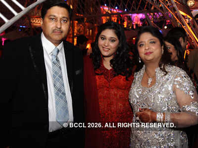 Rachit and Gayatri's wedding reception