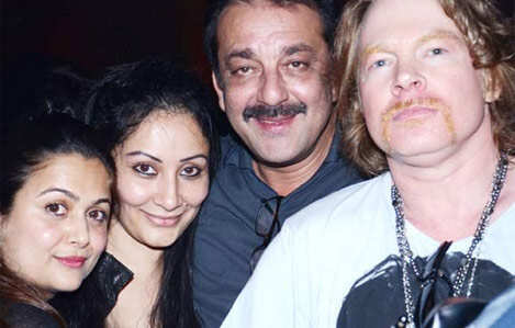 Bollywood celebs party with Guns N' Roses