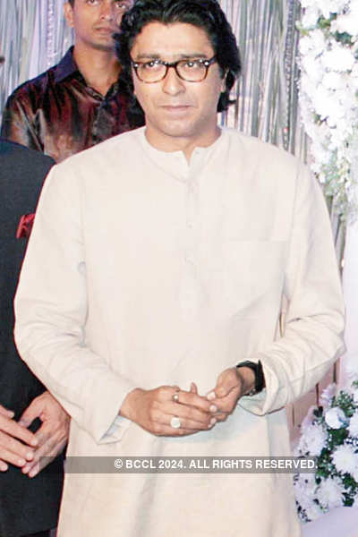 Celebs @ Mumbai Commissioner's daughter's wedding