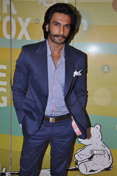 Ranveer Singh during a magazine launch held at Crossword 