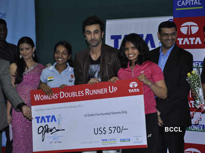Ranbir Kapoor @ Tata Open 2012